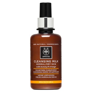 Apivita Cleansing Milk with Honey & Orange, fro Normal/Dy Skin, 200ml