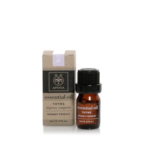 Apivita Thyme Organic, Essential, 5ml