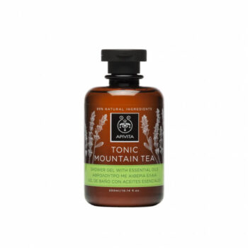 Apivita Shower Gel with Essential Oils with Mountain Tea, 300ml