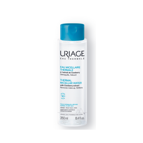 Uriage Blue Miscellar Water With Cranberry Extract, 250ml