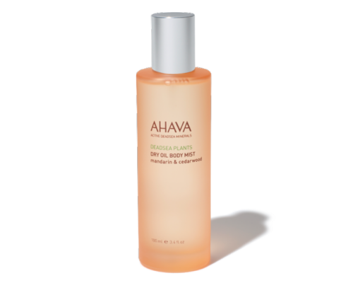 Ahava Dry Oil Body Mist - Mandarin & Cerarwood, 100ml