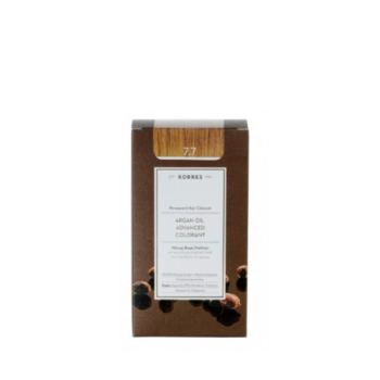 Korres rgan Oil Advanced Permanent Hair Colorant 7,7 Mocha