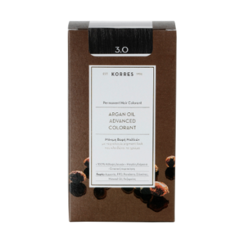 Korres Advanced Argan Oil Permanent Hair Colorant 3 Dark Brown