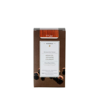 Korres Advanced Argan Oil Permanent Hair Colorant 77.44 Intense Copper Blonde