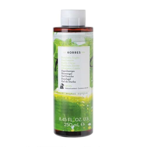 Korres Basil Lemon, Shower Gel, 250ml
