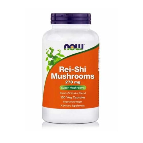 Now Rei-Shi Mushrooms 270mg 100 Veg Caps
