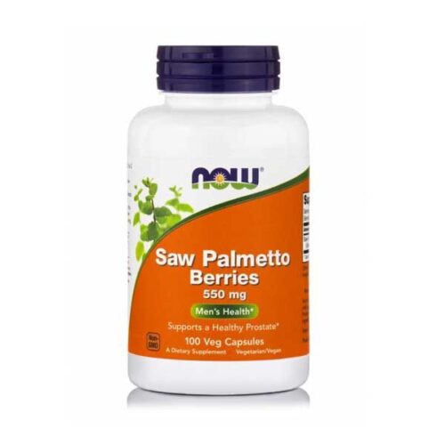 Now Saw Palmetto Berries 550mg 100 Veg Caps