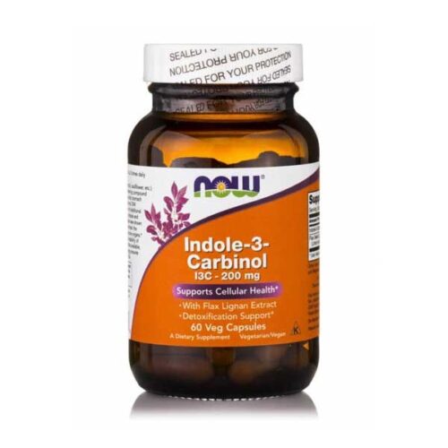 Now Indole-3-carbinol 200mg 60 Veg Caps