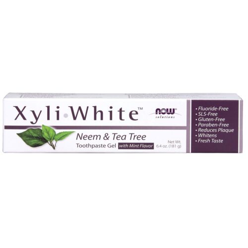 Now XyliWhite Neem & Tea Tree Toothpaste Gel