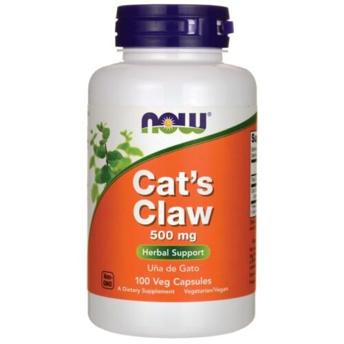 Now Cat's Claw 500mg 100 Veg Caps