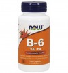 Now Foods Vitamin B-6 100mg 100 Caps