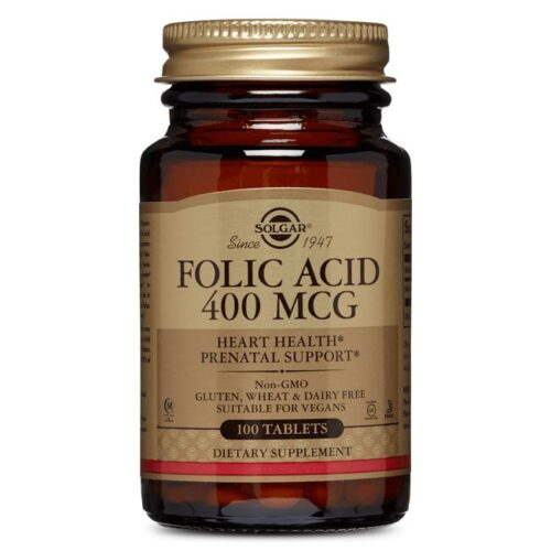 Solgar Folacin (Folic Acid) 400mcg 100 Tabs