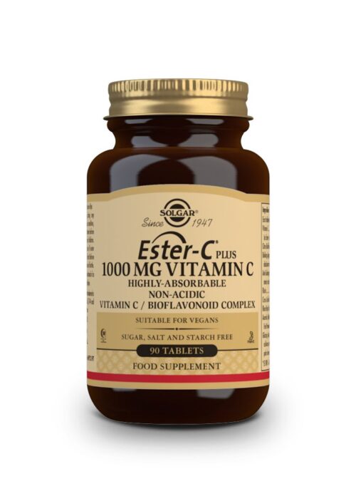 Solgar Ester-C plus 1000 mg Vitamin C/Bioflavonoid Complex 90 Tabs