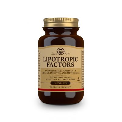 Solgar Lipotropic Factors 50 Tabs