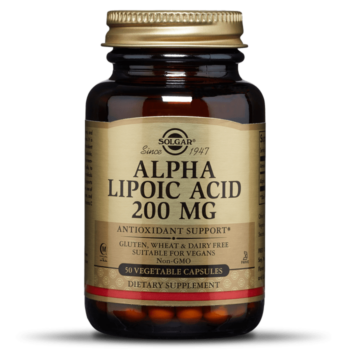 Solgar Alpha-Lipoic Acid 200mg, Veg 50 Capsules