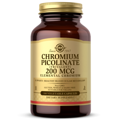 Solgar Chromium Picolinate 200mcg 90 Tabs