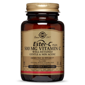 Solgar Ester-C Plus 500mg Vitamin C, 50 Veg Capsules