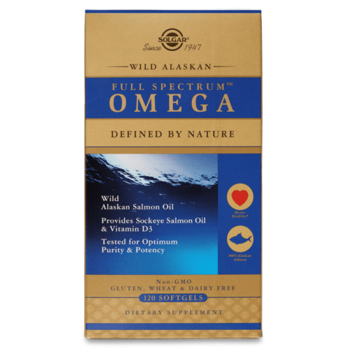 Solgar Wild Alaskan Full Spectrum™ Omega120 Softgels