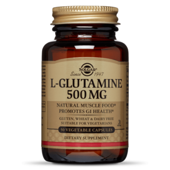 Solgar L-Glutamine 500mg, 50 Veg Capsules