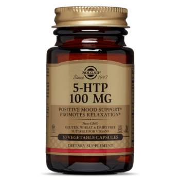 Solgar 5-HTP(L-5-Hydroxytryptophan) Complex, 30 Veg Capsules