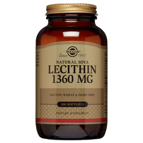 Solgar Soya Lecithin 1360 mg 100 Softgels