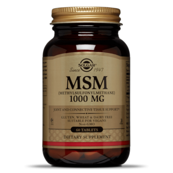 Solgar MSM 1000 mg, 60 Tablets