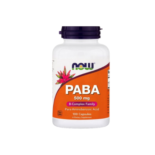 Now PABA 500mg 100 Caps