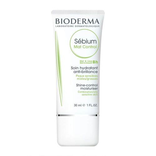 Bioderma Sebium Mat Control - Shine-Control Moisturiser, 30ml