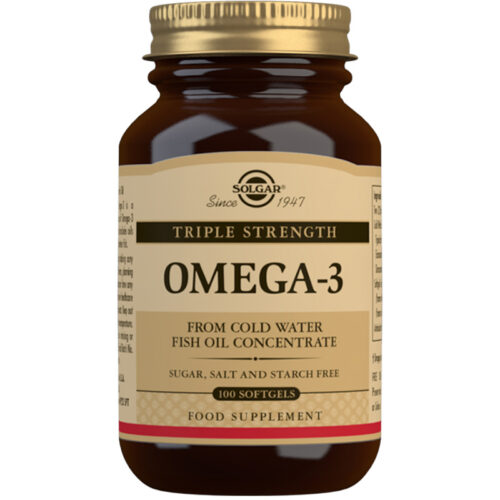 Solgar Triple Strength Omega-3 100 Softgels