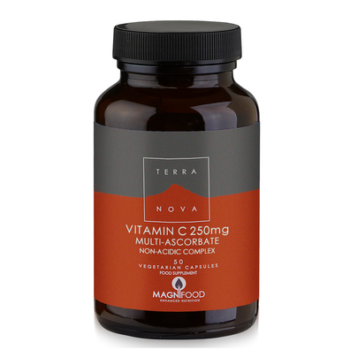 Terranova Vitamin C 250mg Complex, 50  Veg Capsules