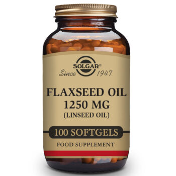 Solgar Flaxeed Oil Linseed Capsules 100 x 1250mg