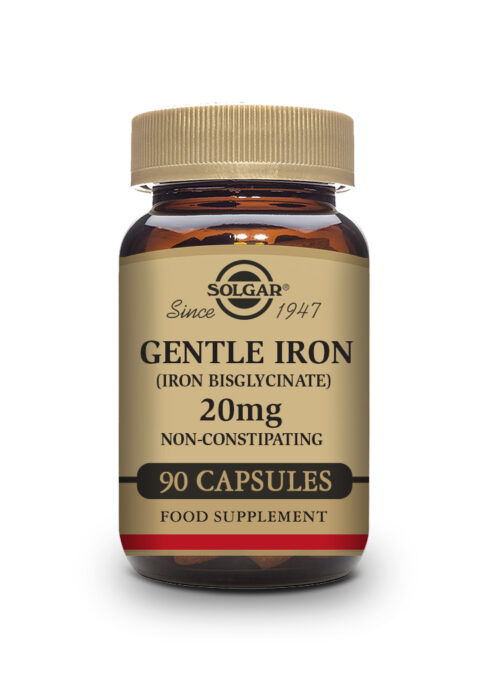 Solgar Gentle Iron 20mg 90 Veg Caps