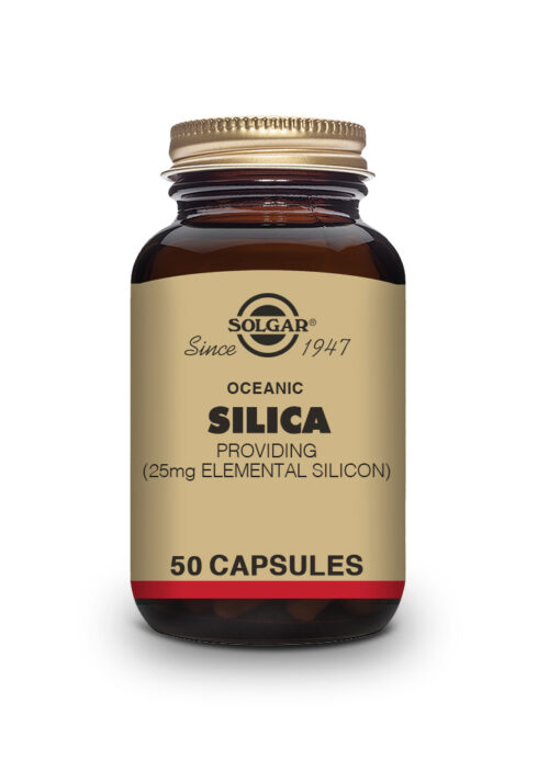 Solgar Silica Oceanic 25mg 50 Veg Tabs