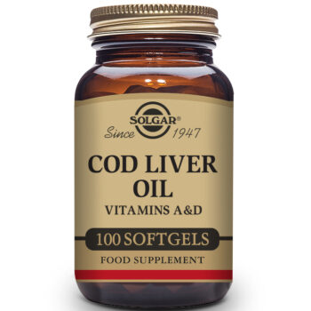 Solgar Cod Liver Oil, 100 Softgels