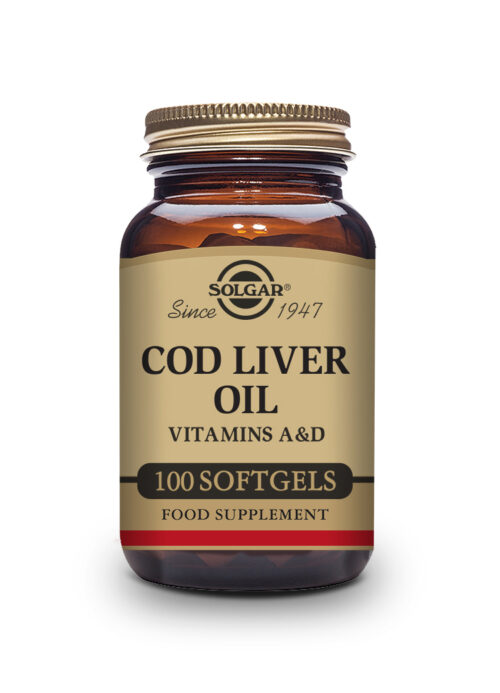Solgar Cod Liver Oil 100 Softgels