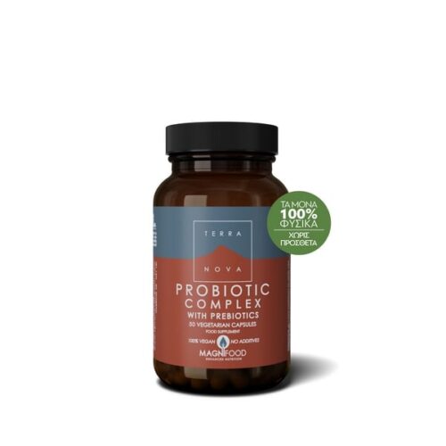 Terranova Probiotic Complex with Prebiotics 50 Veg Caps