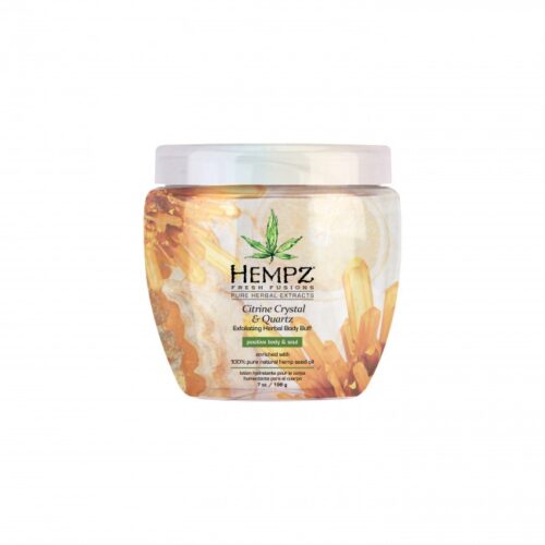 Hempz Citrine Crystal & Quartz, Body Scrub, 198g