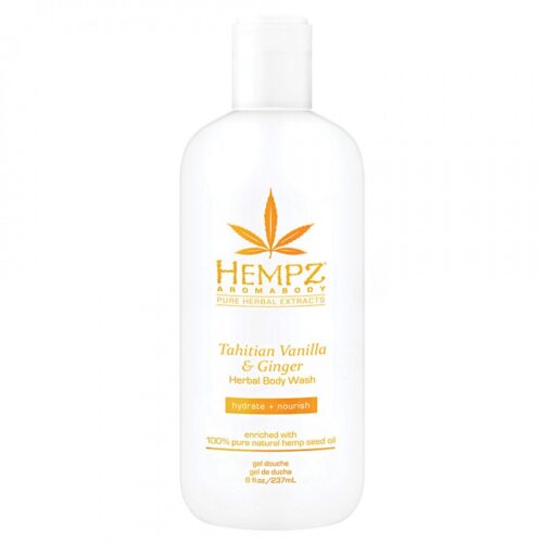 Hempz Tahitian Vanilla & Ginger Herbal Body Wash, 237ml