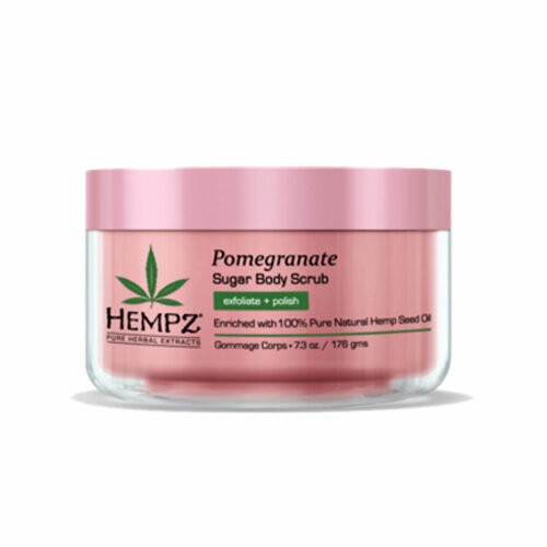 Hempz Pomegranate Sugar Body Scrub, 176g