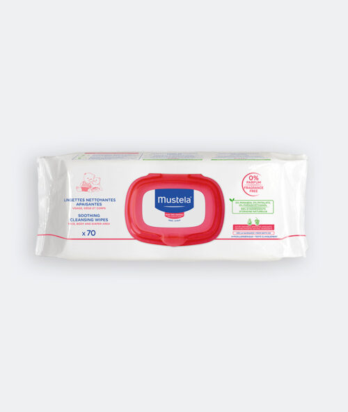 Mustela Cleansing Soothing Wipes
