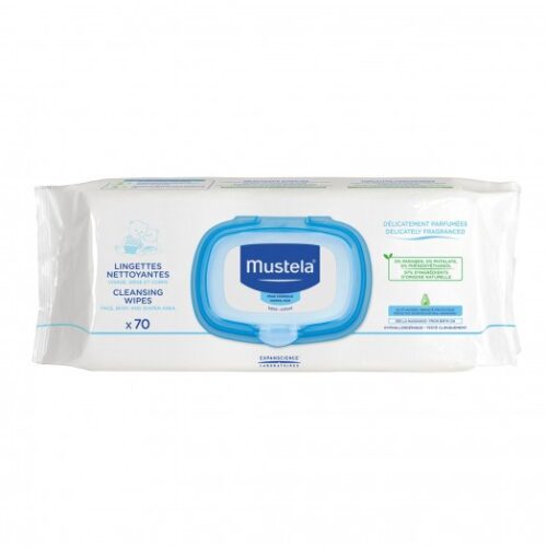 Mustela Replenishing Cleansing Wipes x70