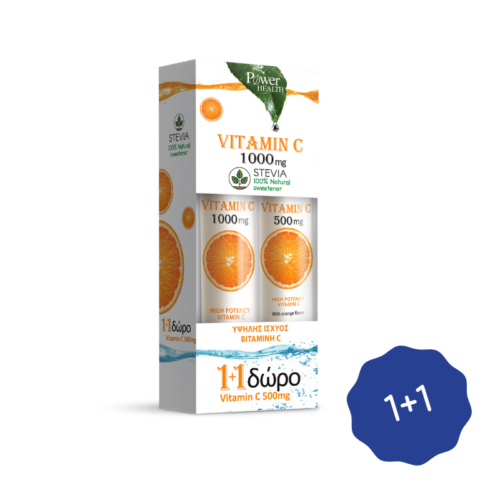 Power Health Vitamin C 1000mg + Vitamin C 500mg Gift