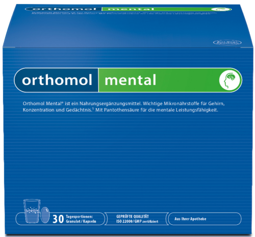 Orthomol Mental 30 Granules & Tabs