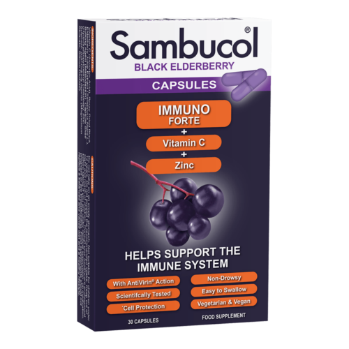 Sambucol Black Elderberry Immune Forte 30 Caps