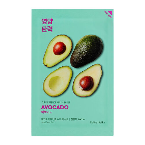 Holika Pure Essence Mask Sheet Avocado 20ml