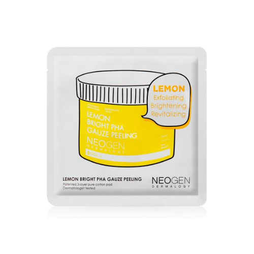 Neogen Dermalogy Lemon Bright PHA Gauze peeling mask