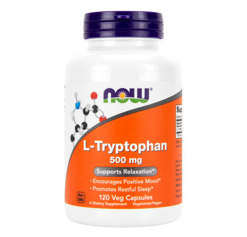 Now L-Tryptophan 500mg 120 Veg Caps
