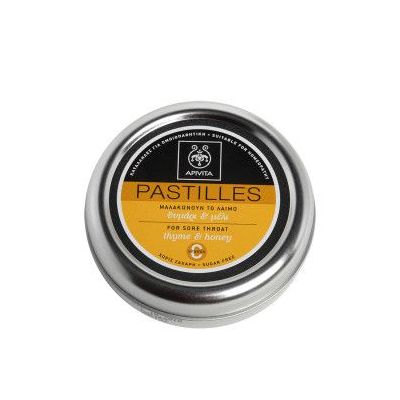 Apivita Lozenges Thyme & Honey 45 gr