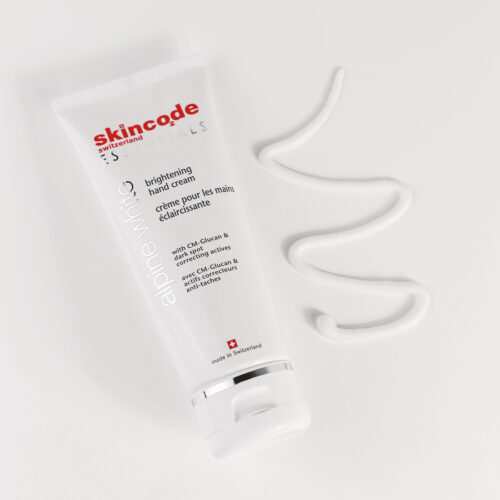 Skincode Essentials Alpine White brightening hand cream, 75ml