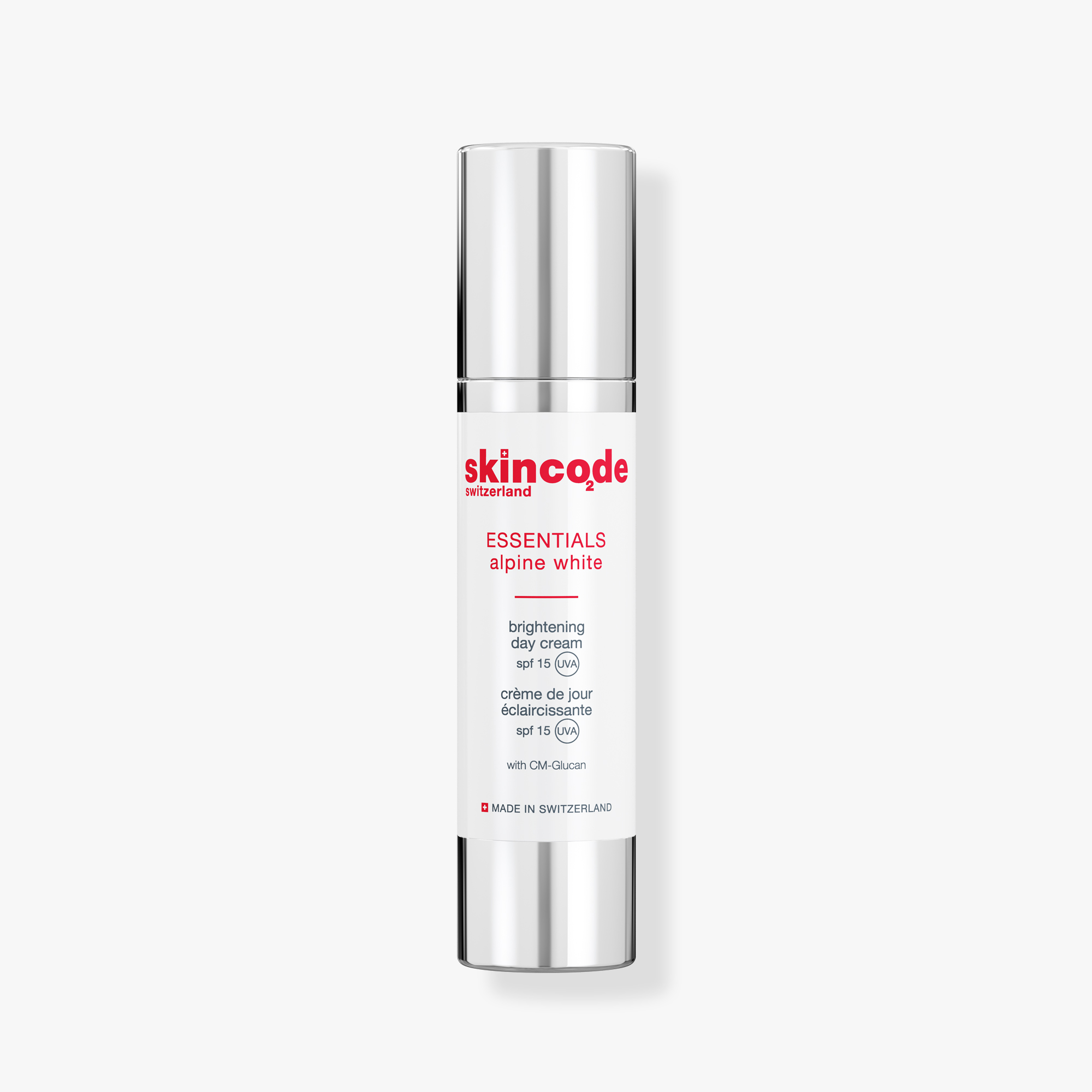Skincode Alpine White Brightening Day Cream spf15, 50ml